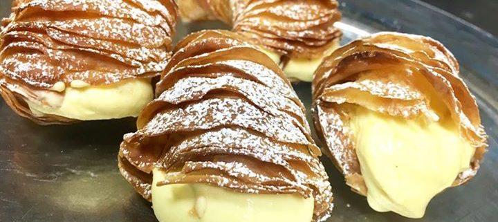 Aragostine, sfogliatelle, code di aragosta …. con crema chantilly all’italiana…