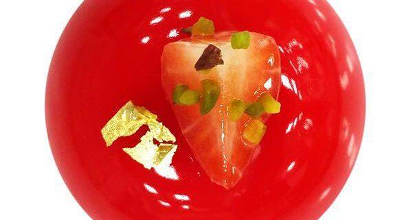 Buongiorno! Mousse allo yogurt e fragole