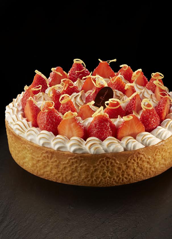 Crostata meringata alle fragole