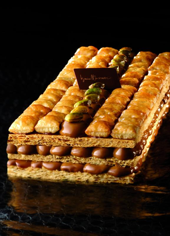 Millesfoglie cioccolato pistacchio