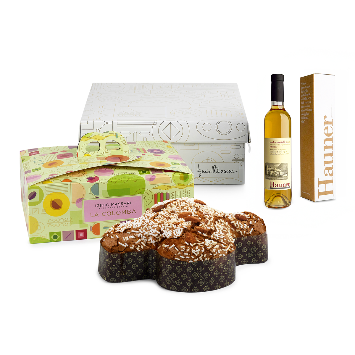 Geschenkbox – Colomba und Passito Hauner