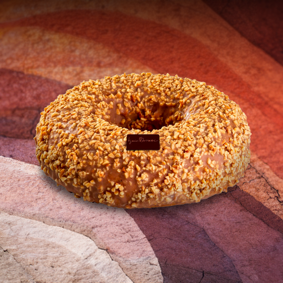 Ciambella di nocciole senza lattosio