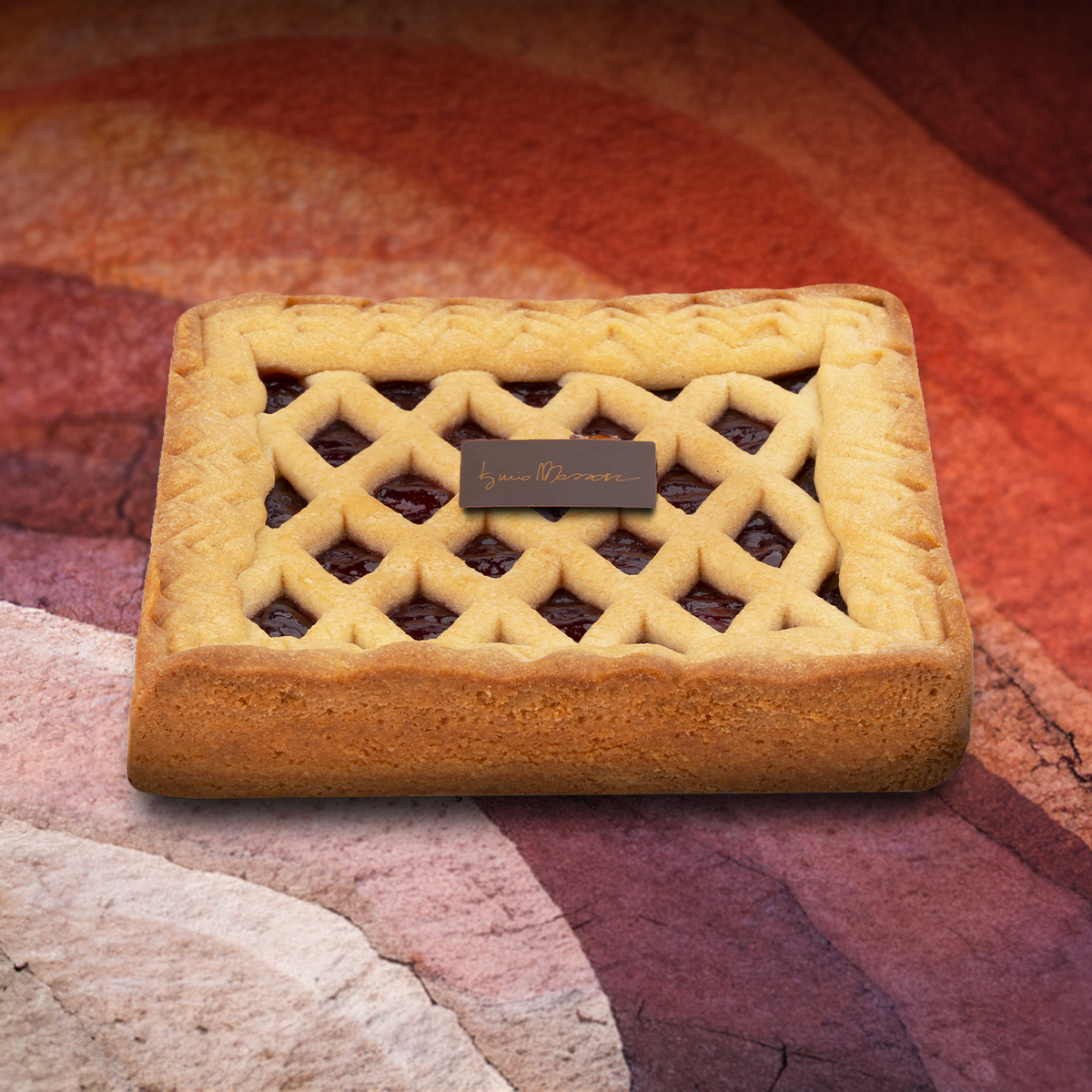 Crostata con Confettura di Lamponi senza Lattosio