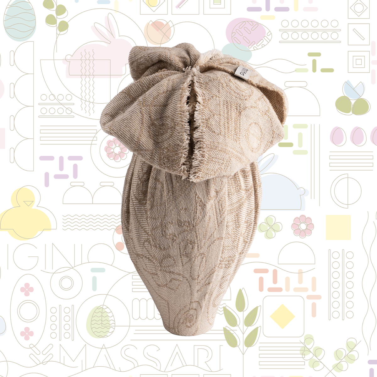 Uovo Firmato Cioccolato al Latte e Fondente - Doppio Gusto