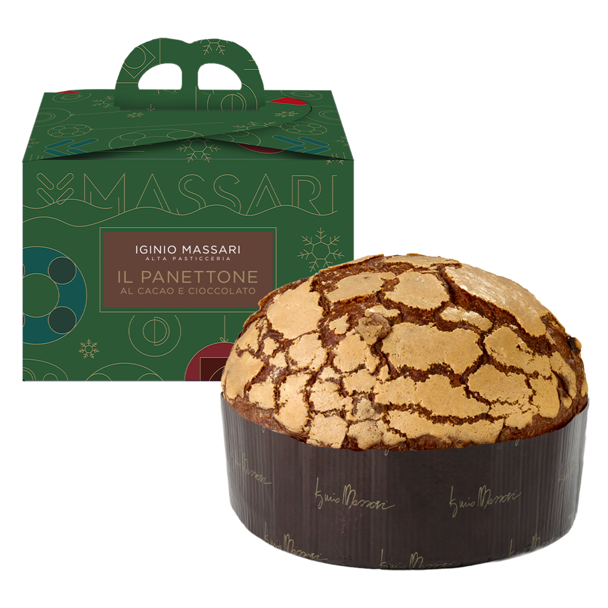 Panettone Cocoa and Chocolate