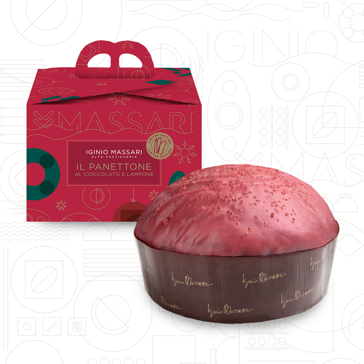 Panettone al Cioccolato e Lampone - Ed. Limitata