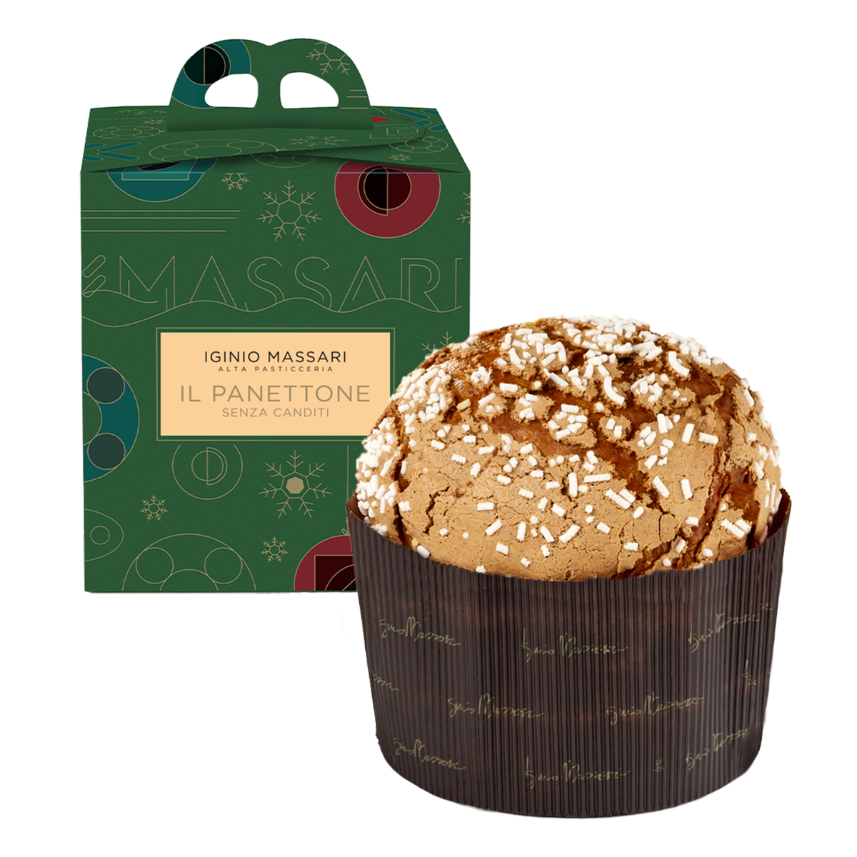 Panettone without candied fruit