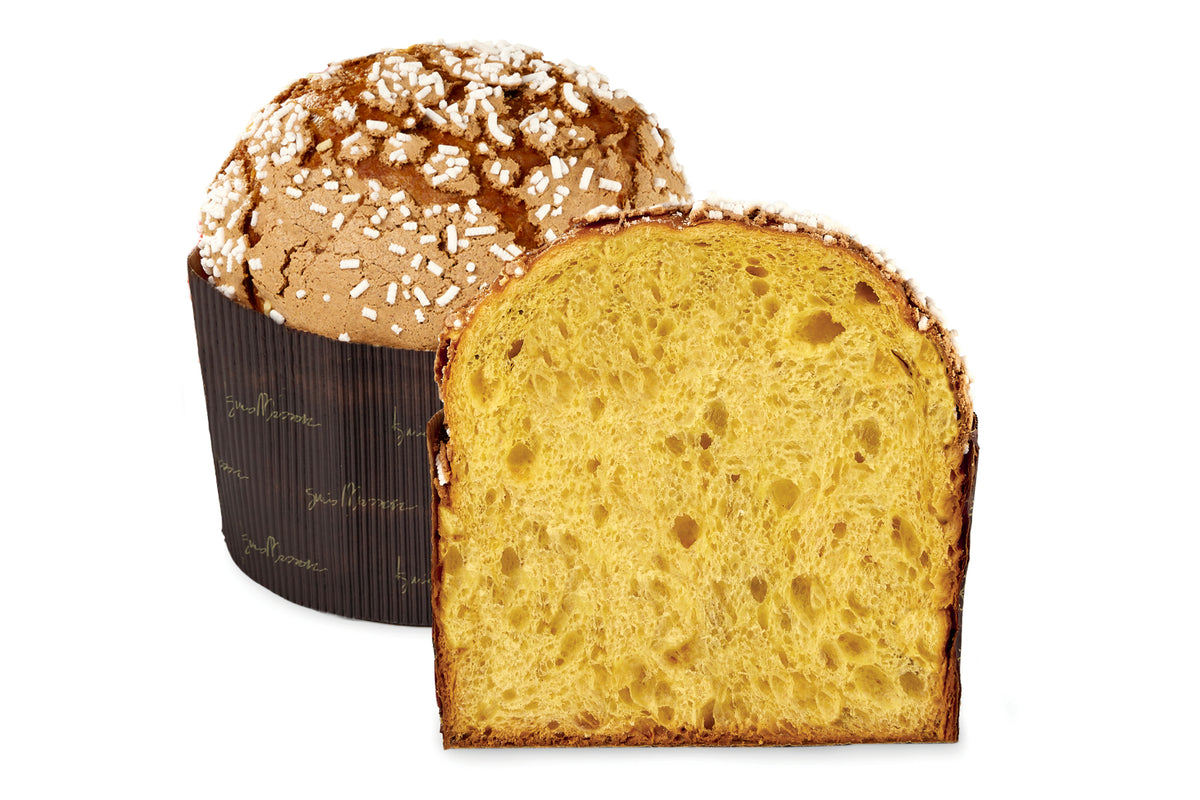 Panettone without candied fruit