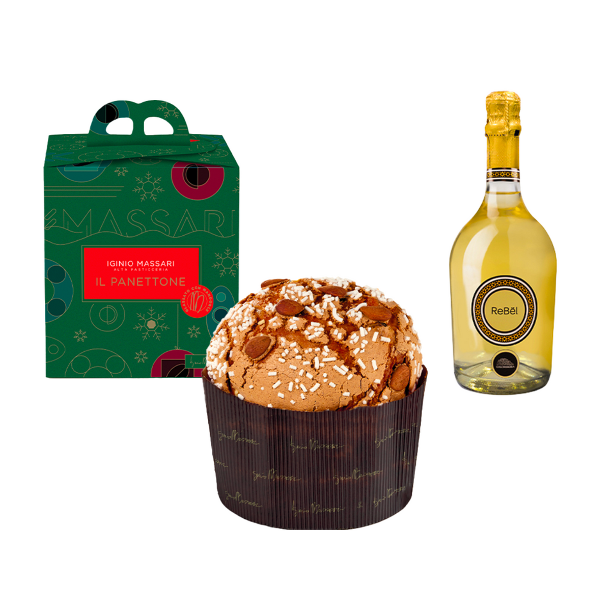 Geschenkbox - Colombarda Rebel Weiß Brut