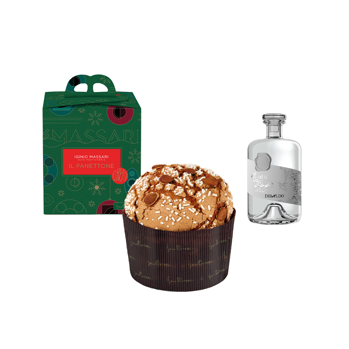 Box Regalo - Panettone e Dry Gin Dibaldo