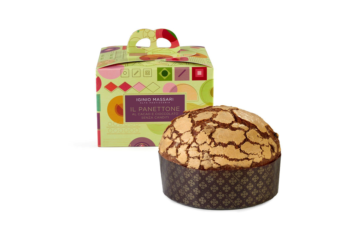 Panettone al Cacao e Cioccolato senza Canditi