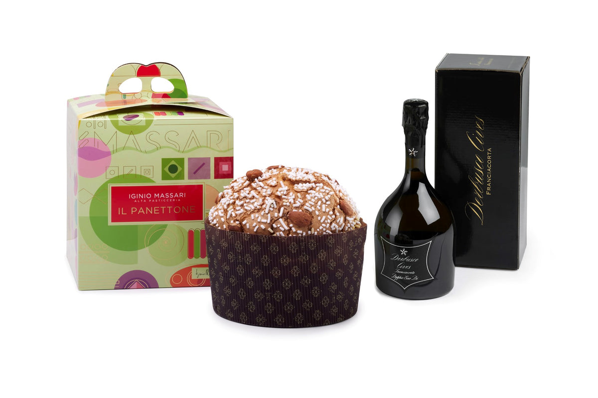 Box Regalo - Panettone e Derbusco Cives Brut