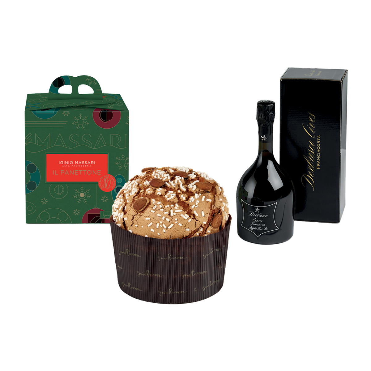 Box Regalo - Panettone e Derbusco Cives Brut