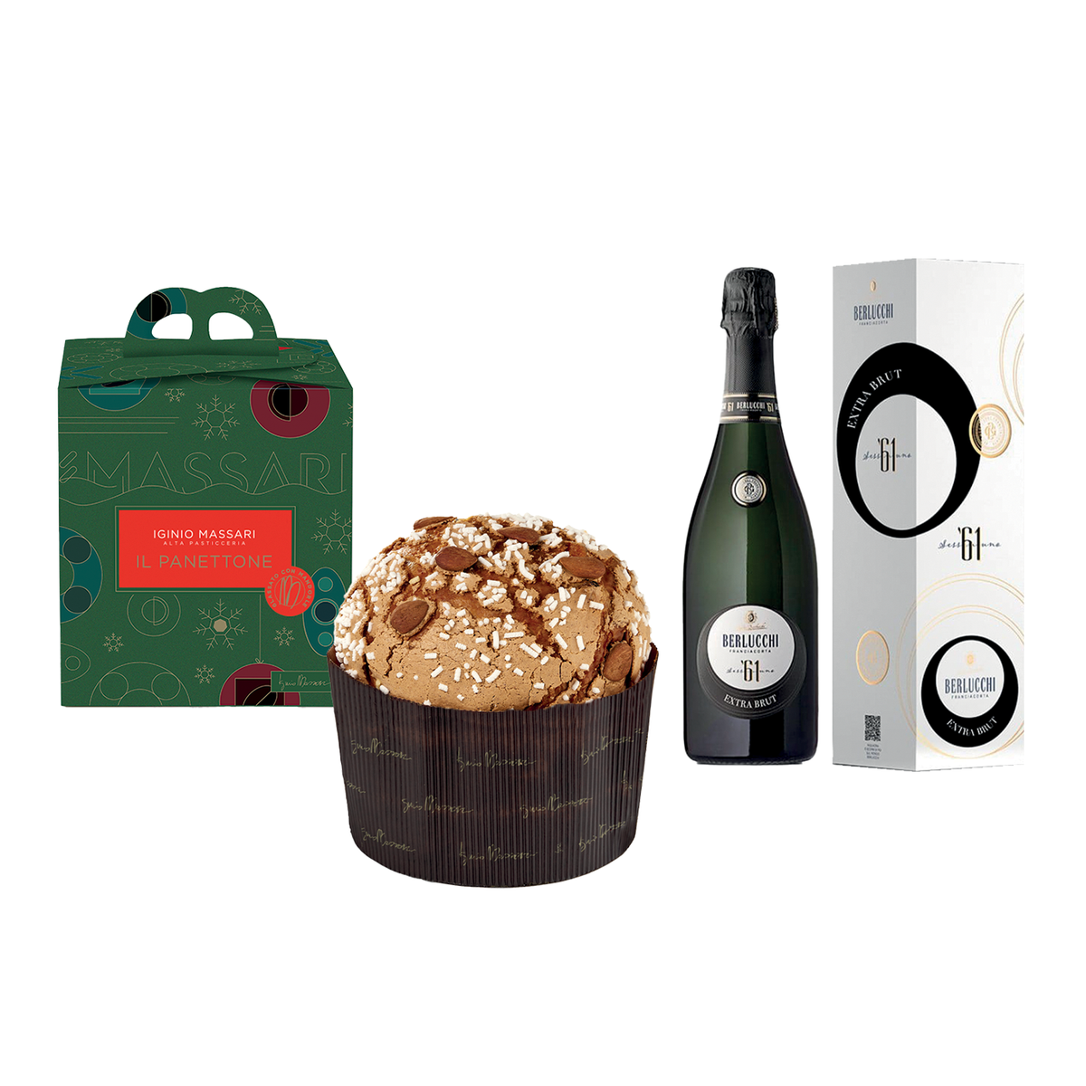 Box Regalo - Panettone e Berlucchi '61 Extra Brut
