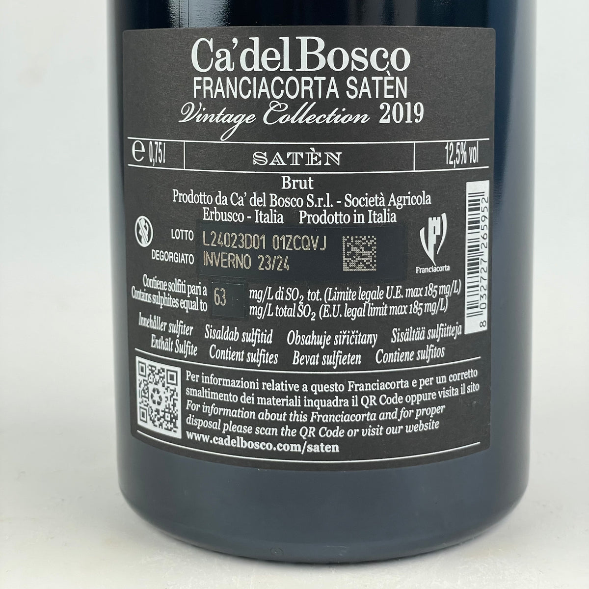 Box Regalo - Panettone e Cà del Bosco Satèn