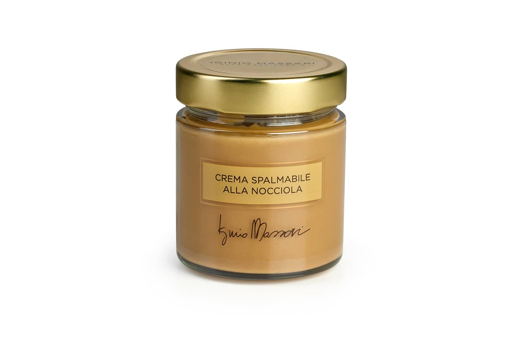 Crema spalmabile alla nocciola Iginio Massari Alta Pasticceria